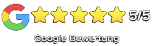 5 von 5 Sterne in den Google Rezensionen – Kundenbewertungen für SCOOPEX Hosting und IT-Dienstleistungen